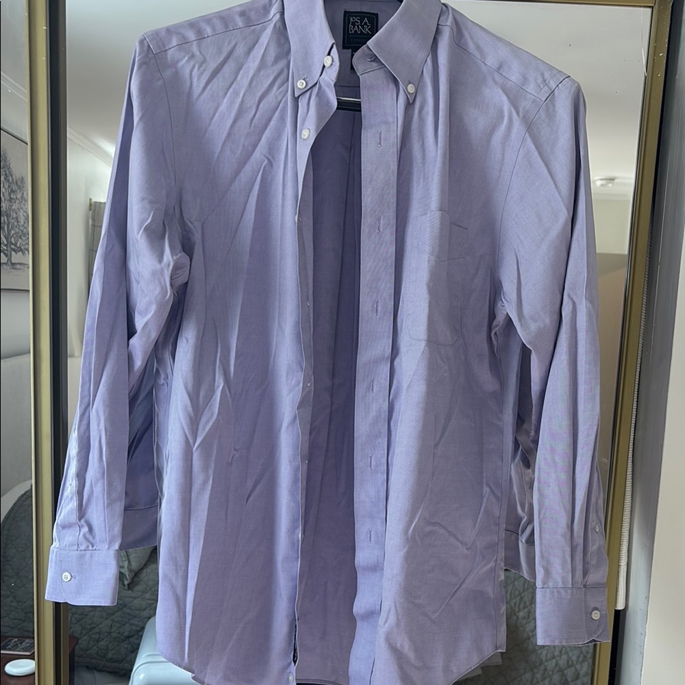 Jos A Bank Traveler Tailored Fit Shirt